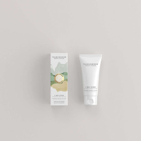    2-in-1 Peeling refines the complexion enzymatic & mechanical exfoliation promotes skin renewal for every skin type  The 2-Way Scrub is a smart 2-in-1 product for an enzymatic and mechanical exfoliating effect. Depending on the specific skin condition, it can be used as a pure enzyme peeling to gently dissolve dead skin cells or additionally as a mechanical peeling with an intense, circulation-boosting effect. It optimizes the skin renewal process and ensures a clear, fresh and refined complexion.