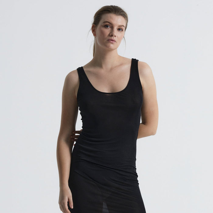 Sporty Slip Dress - silke underkjole