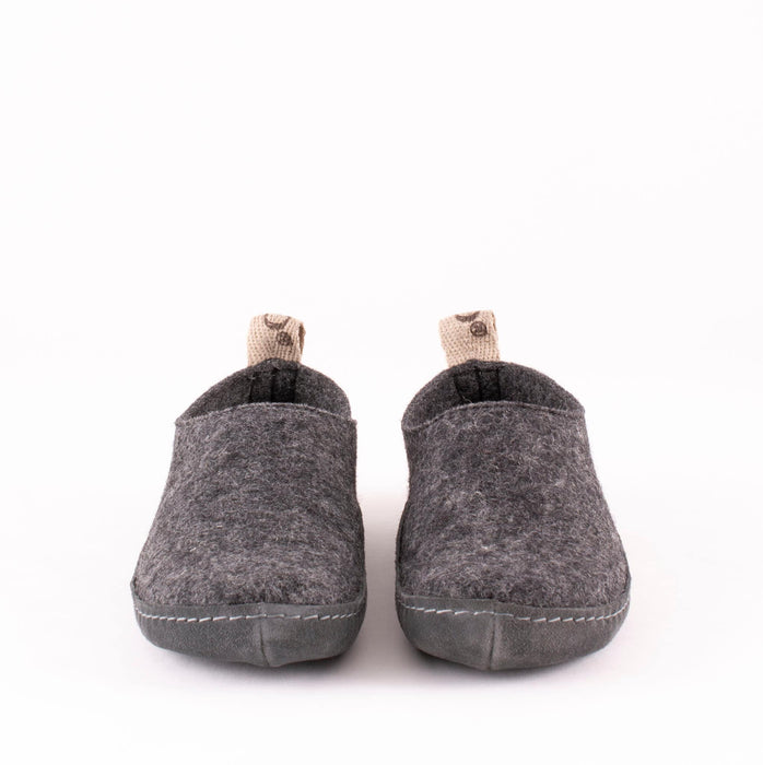 Selma slippers - grå